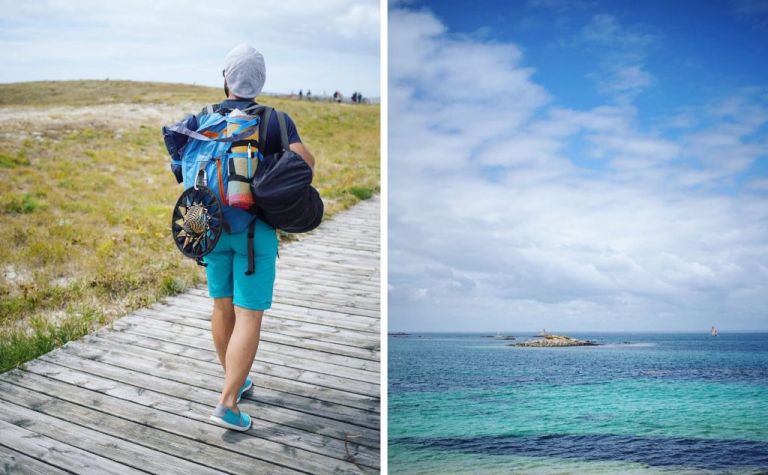 Côte Bretonne en camping car Finistere Sud - Archipel des glenans