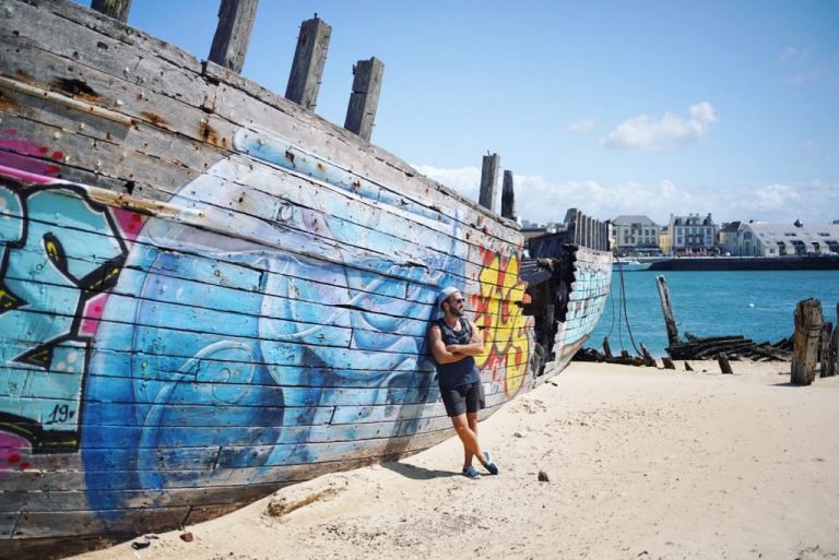 Rivière d'Etel - Cimetière de bateaux