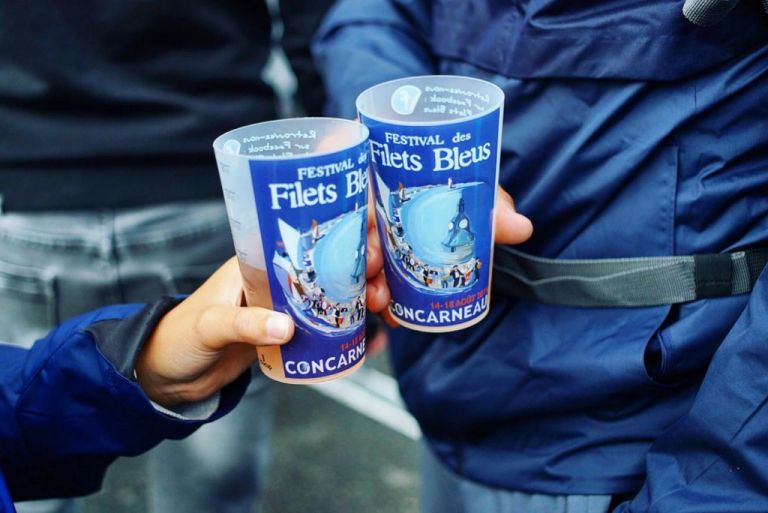 Côte Bretonne en camping car Finistere Sud - Concarneau Fest Noz