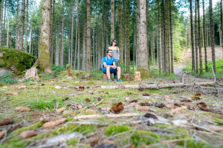 randonnée en amoureux