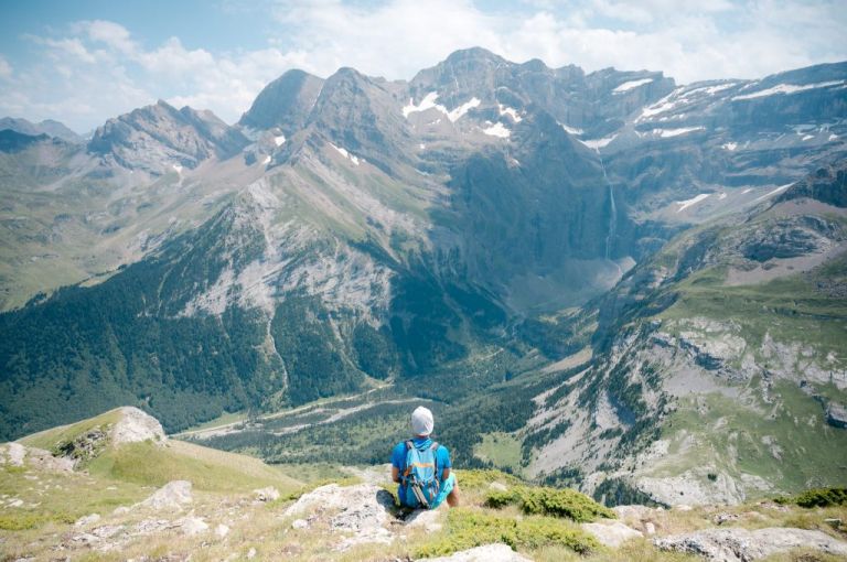 Le point de vue sur Gavarnie