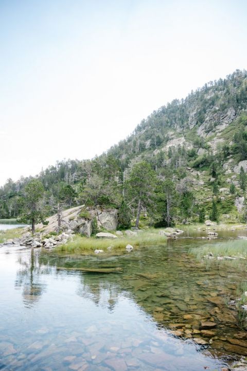 lacs du massif de Néouvielle - laquettes