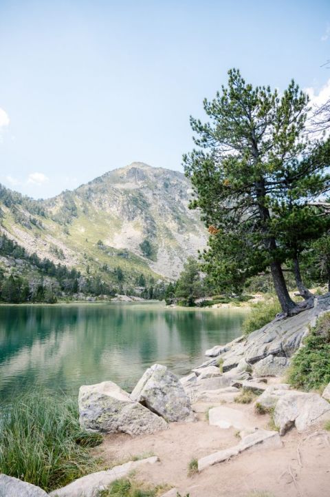 lacs du massif de Néouvielle - laquettes