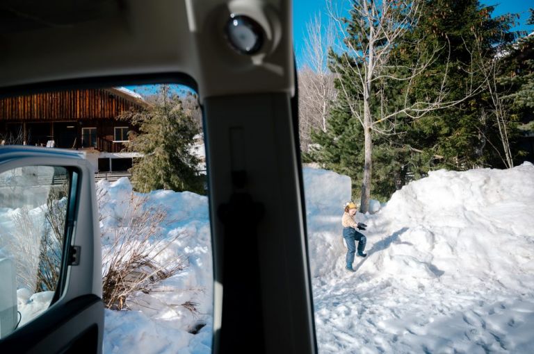 ski en van en Haute-Savoie