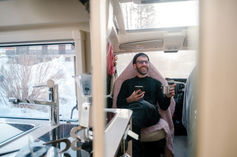 ski en van en Haute-Savoie