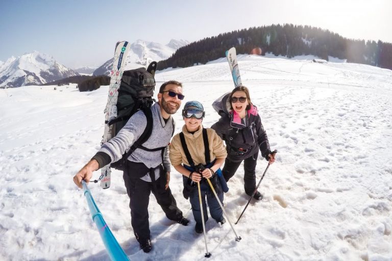 ski en van en Haute-Savoie