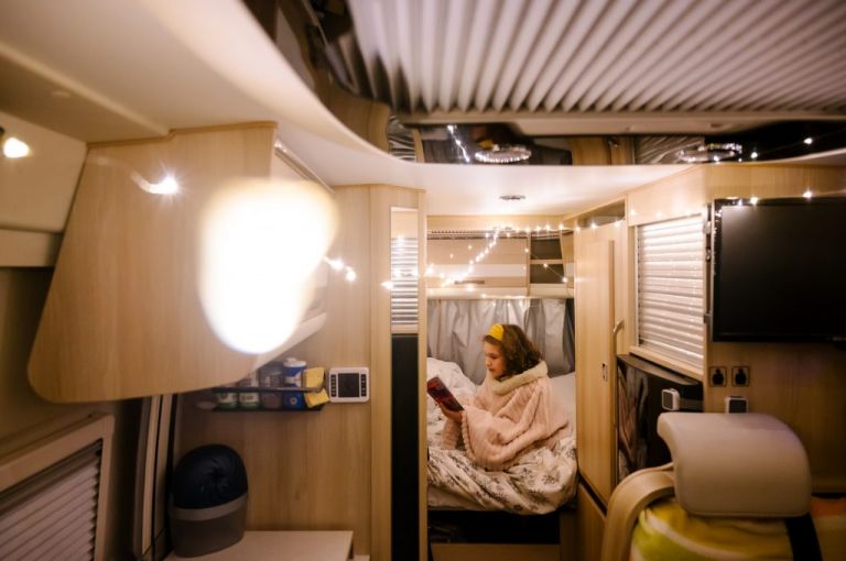 Le froid en van du côté de la Bretagne