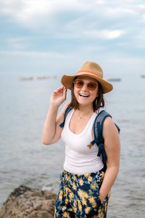 agnescolombo-port-racine-la-manche-chapeau